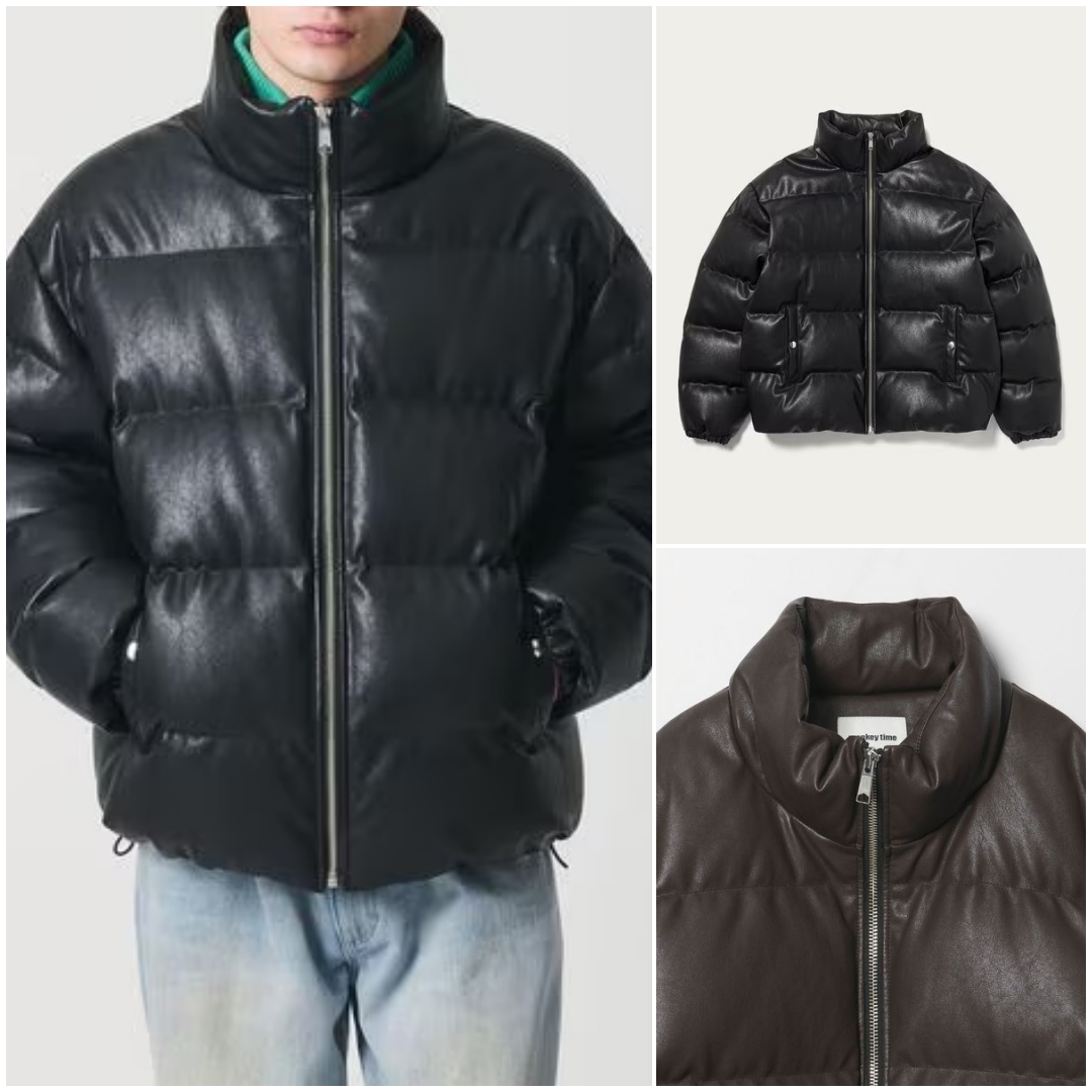 monkey time 2025 FW “レザーライク ダウン ジャケット”が11月中旬