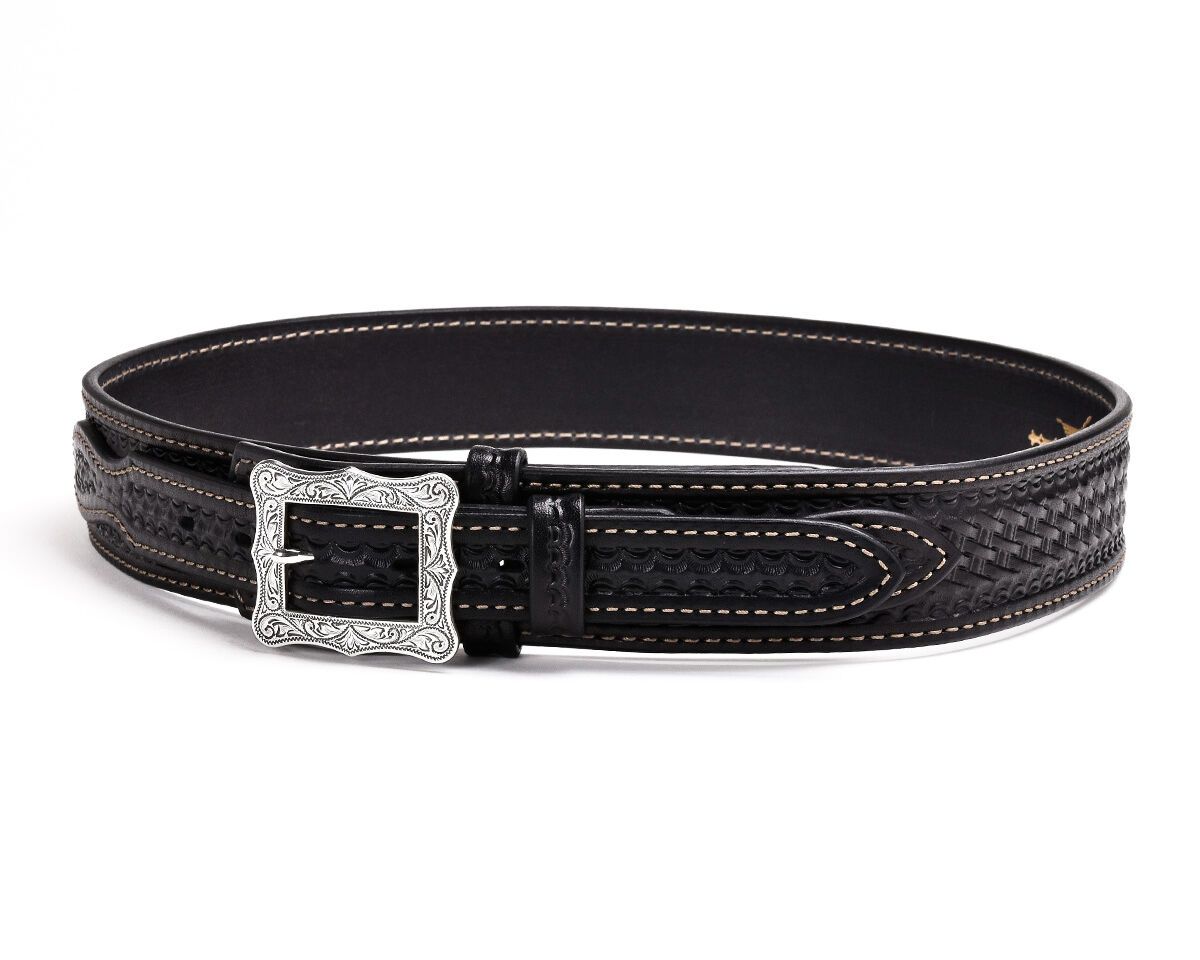 1-3/4″ Ranger 1″ “Press Basket” Black | BELT & BUCKLE | FUNNY