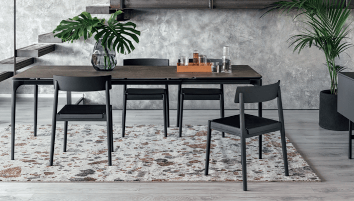 イタリアのモダン家具「calligaris-カリガリス」のテーブル、チェア