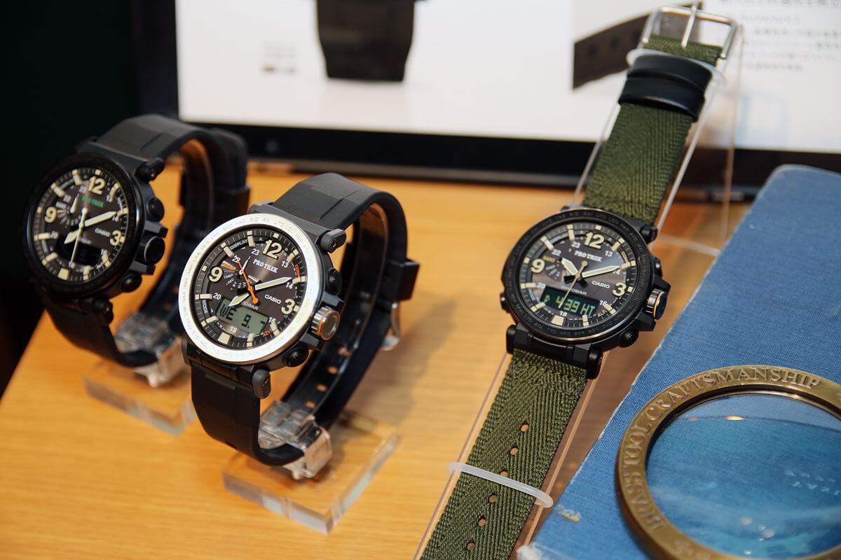 Casio Pro Trek PRG-600 Tough Solar with Stainless Steel Bezel - G