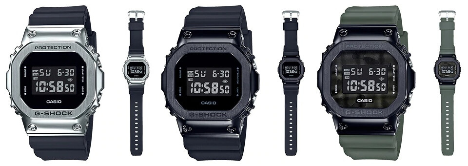 G-Shock GM-5600 with Stainless Steel Bezel - G-Central G-Shock Fan