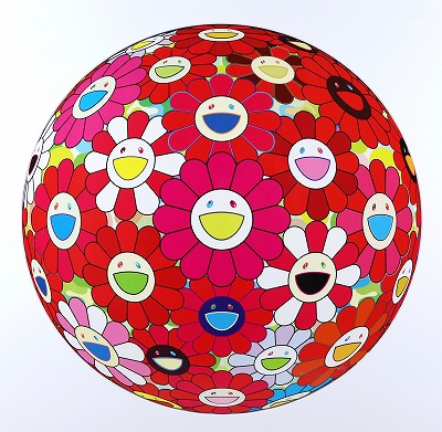 村上隆】.Flower #3167 DrunkwithChampagne