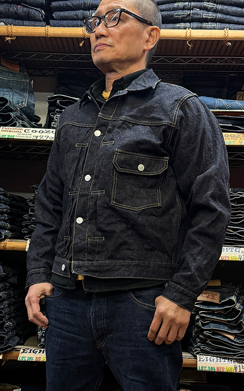 STUDIO D'ARTISAN “100番台1stタイプデニムジャケット”【SD-411】 - G
