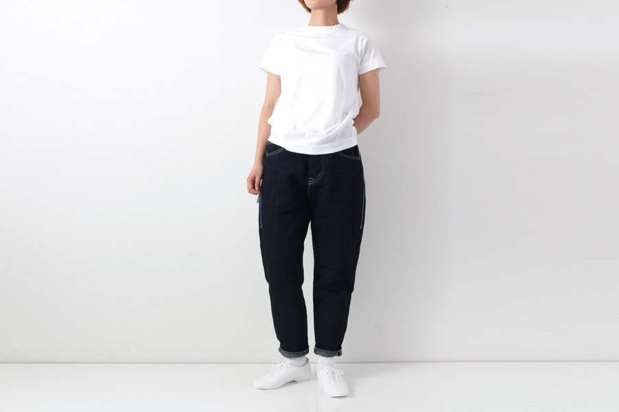 mina perhonen always テーパードデニム