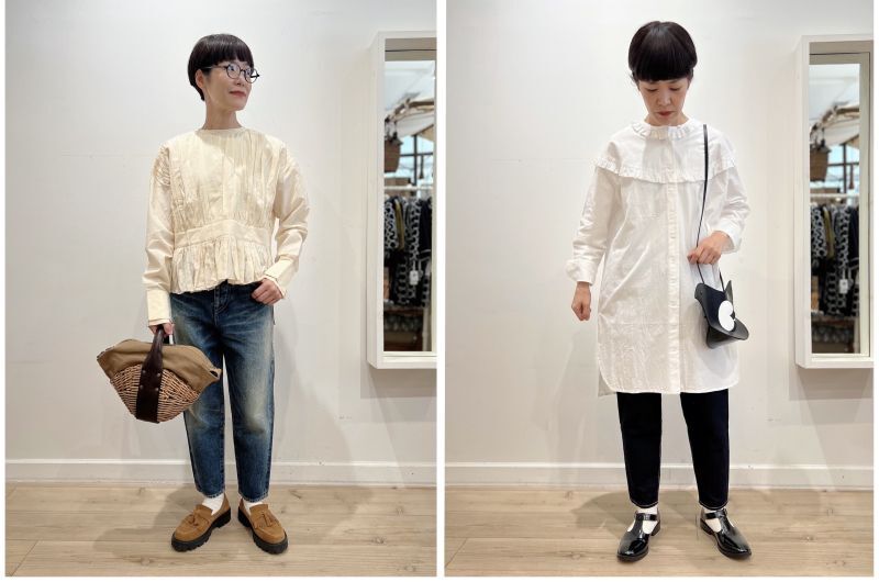 mina perhonen always テーパードデニム