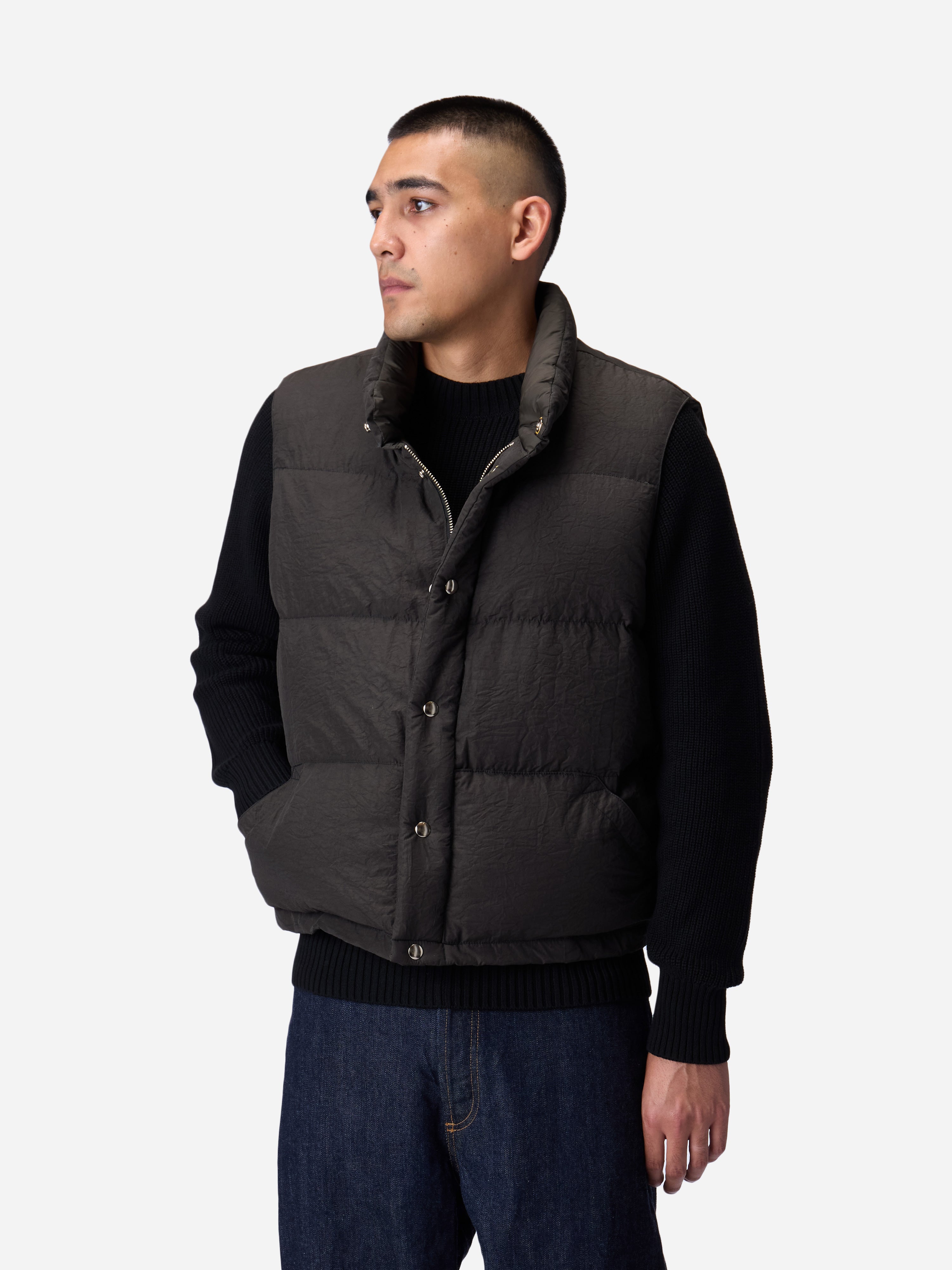 CDW for 3sixteen ~ Wrinkle Nylon Down Vest