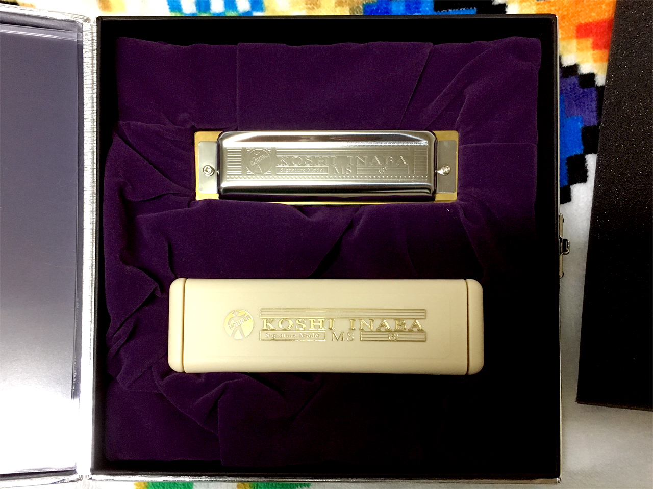 稲葉浩志シグネチャーモデルハーモニカ「Koshi Inaba Signature Blues