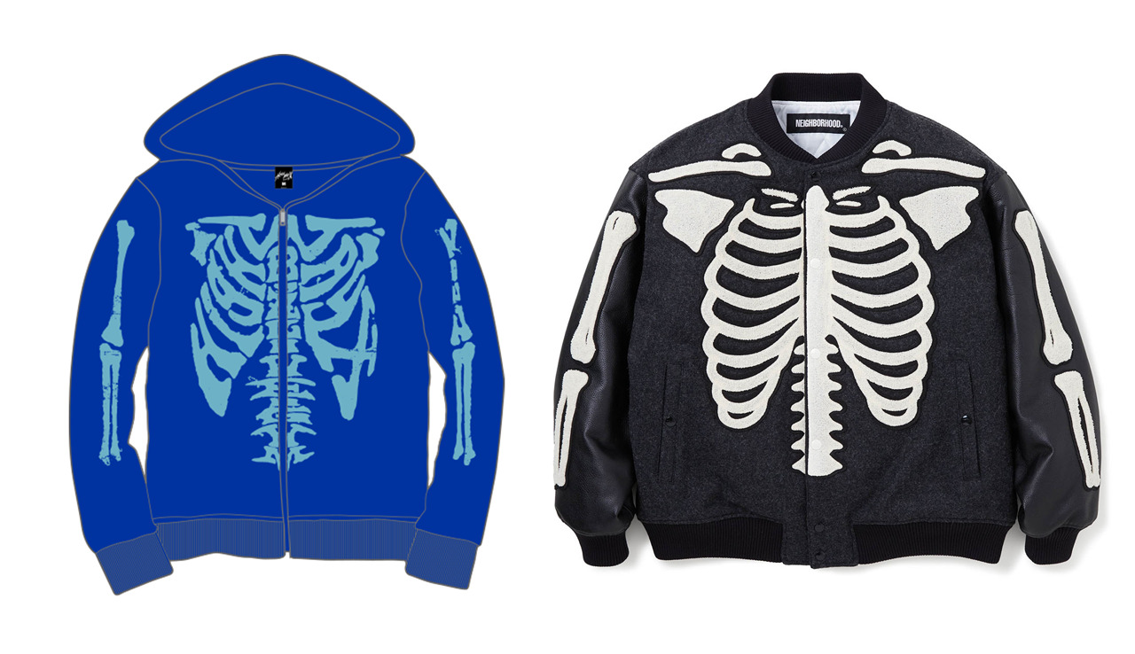 B'z Highway Xライブグッズの骨パーカーはネイバーフッドのオマージュ
