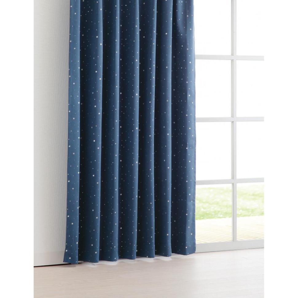 厚地カーテン エトワール 100×178 2枚組 NV | TWO-ONE STYLEネット