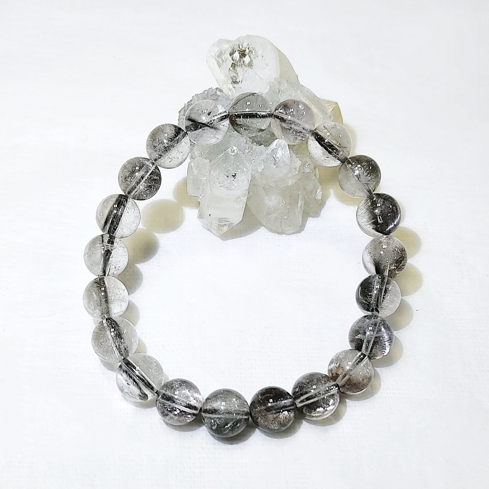 ☆送料無料☆ スキルアップしたい時に！ プラチナルチルクォーツ9mm