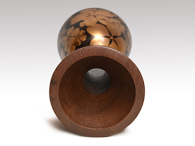 小鼓胴 桜蒔絵 江戸中期 | 古美術ささき