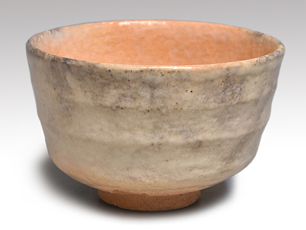 二代 小川長楽(作) 李朝写 白釉茶碗 共箱 | 古美術ささき