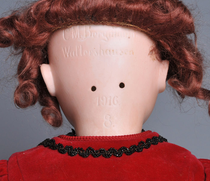 ドイツ製 アンティーク ビスクドール CM Bergmann 1916年 | 古美術ささき