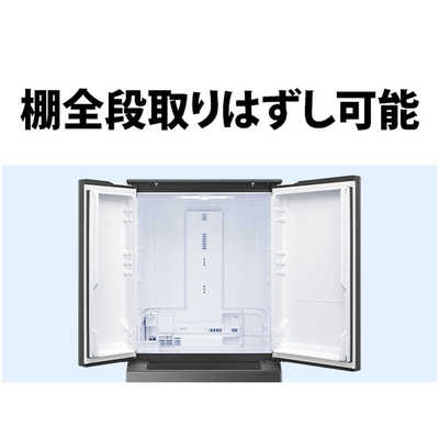 シャープ SHARP 冷蔵庫 6ドア フレンチドア(観音開き) プラズマ