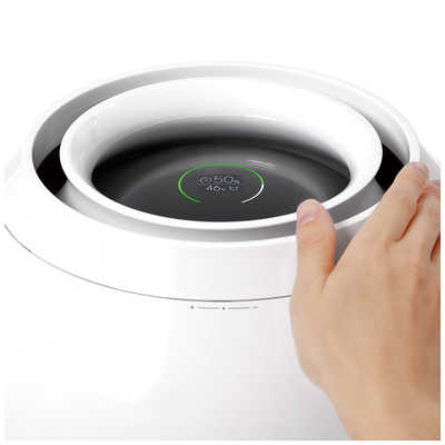 バルミューダ BALMUDA 加湿器 [気化式] 鉄筋17畳 ホワイト ERN-1100SD