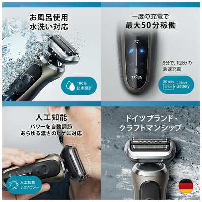 ブラウン BRAUN 電気シェーバー シリーズ7 (洗浄機付モデル/ボディ