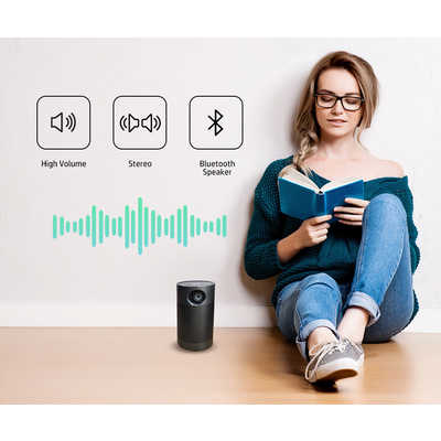 HPエイチピー モバイルプロジェクター ブラック MP250 の通販