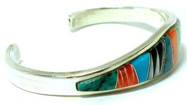 インディアンジュエリー ズニ族バングル ブレスレット