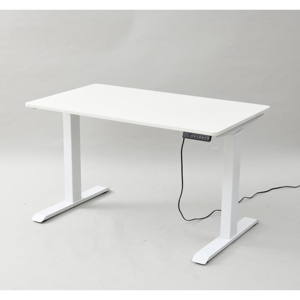 電動昇降デスク 幅120×高さ71～117×奥行70cm マット