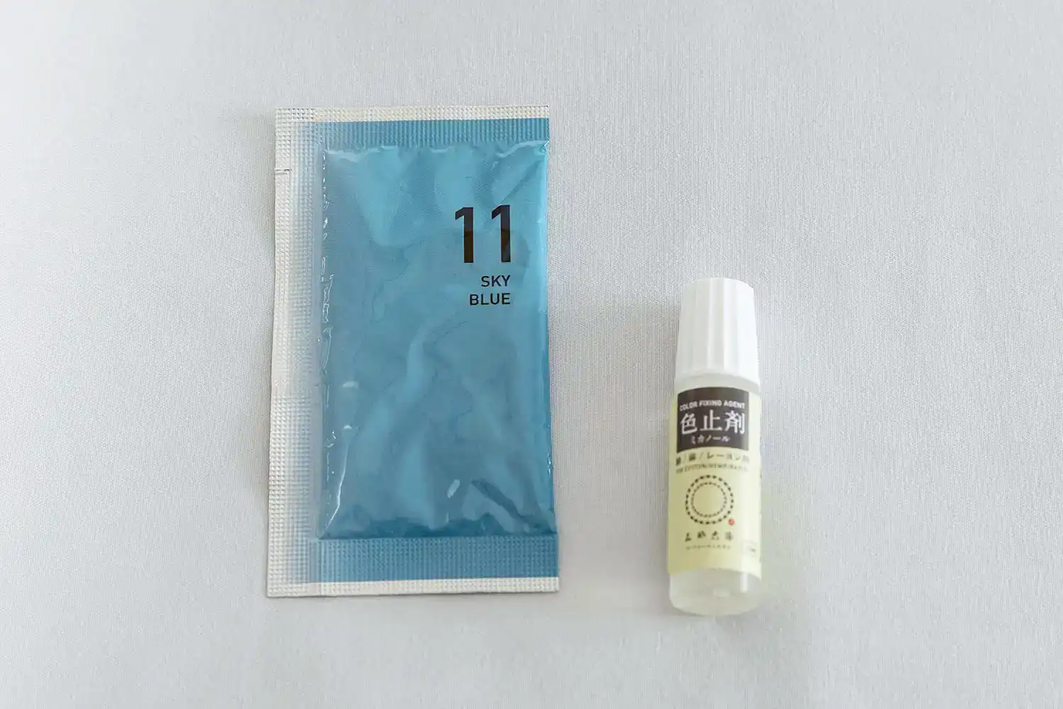 ｺｰﾙﾀﾞｲﾎｯﾄ10gｽｶｲﾌﾞﾙｰ＆色止剤｜みやこ染｜創業1890年。日本生まれの