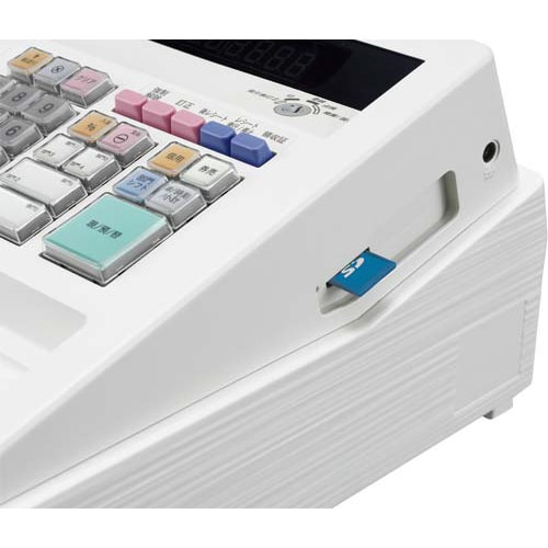 超美品】中古シャープ 電子レジスタ ー8部門 XE-A147-Wホワイト Amazon