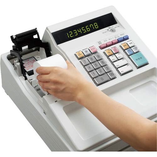 シャープ シャープ 電子レジスタ XE－A147－B ブラック 幅