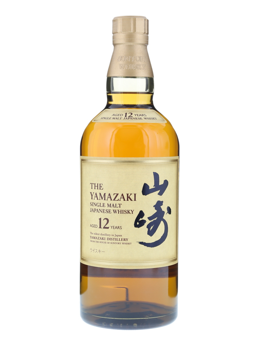 山崎 12年 シングル モルト JPラベル 裏ラベル違い 箱付 700ml / 43