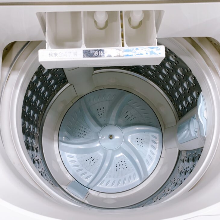 福島県矢祭町でTOSHIBA 全自動洗濯機 AW-9DH1 2022年製 きれいな状態の