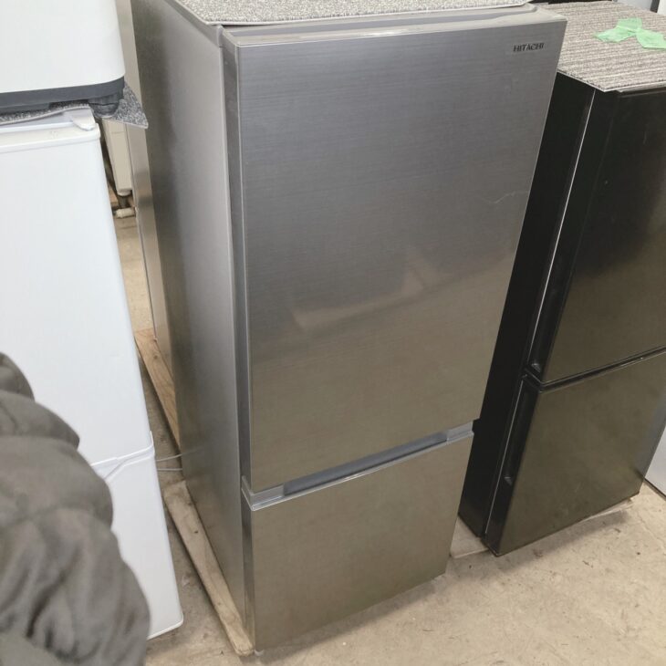福島県浪江町 日立 冷蔵庫 RL-154SA 2023年製 きれいな状態 出張買取