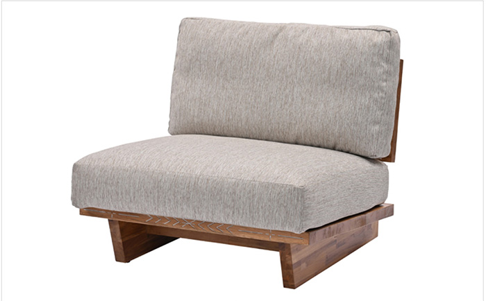 カジュアルハワイアン 1人掛け ソファ 幅80cm Ohanaの通販情報 - 家具