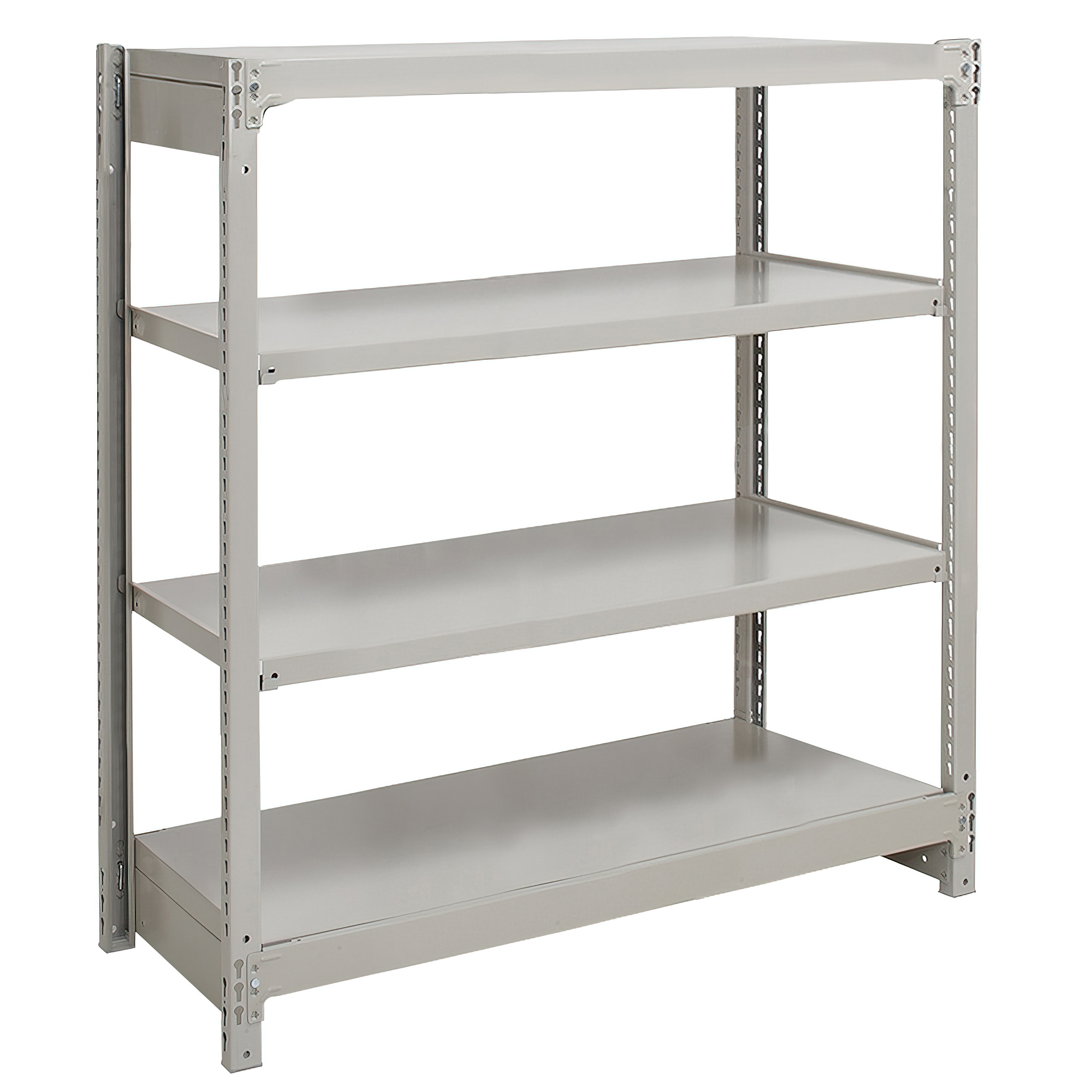 4段軽量スチールラック NBタイプ 高さ1200 幅1200 奥行450 1FH4445-4