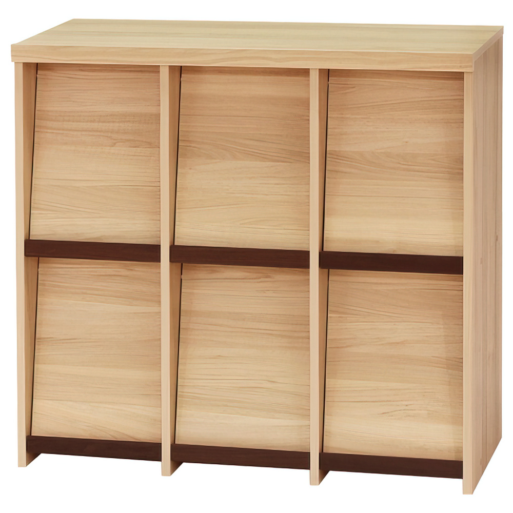 木製3列2段ディスプレイラック SEPシリーズ 幅947 奥行413 高さ885 SS