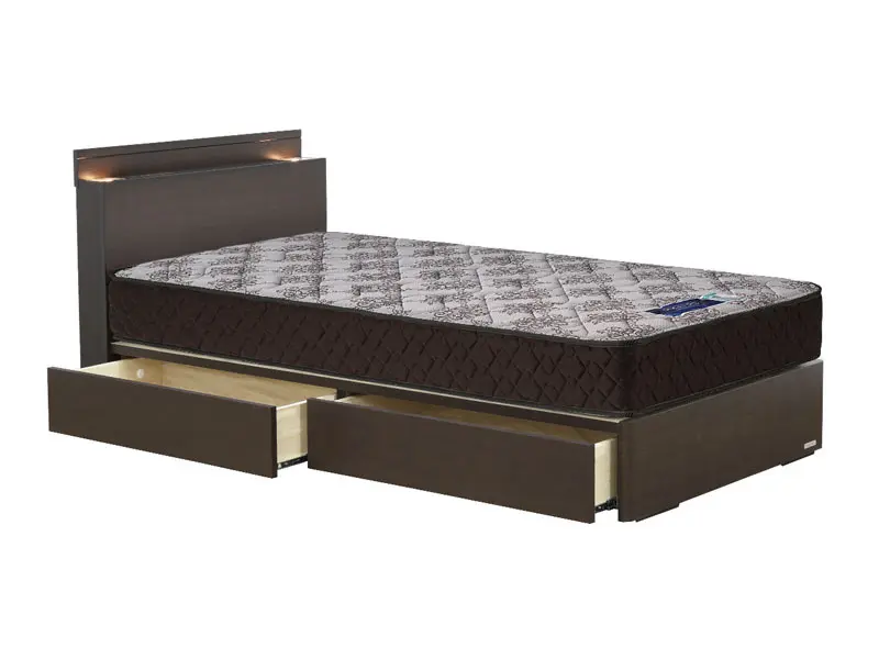 ニュークローネCD引出し収納ベッドフレーム ダブル | 家具インテリア