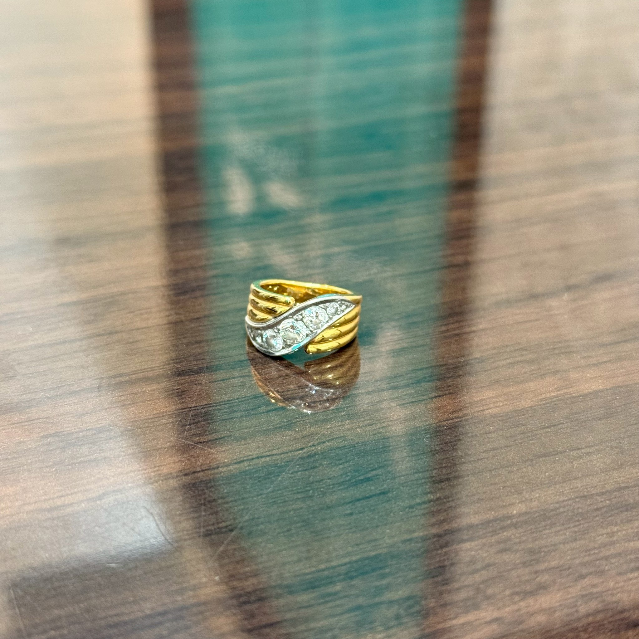 金・プラチナ（K18/PT900） コンビリング 買取 | ブランド品の宅配買取