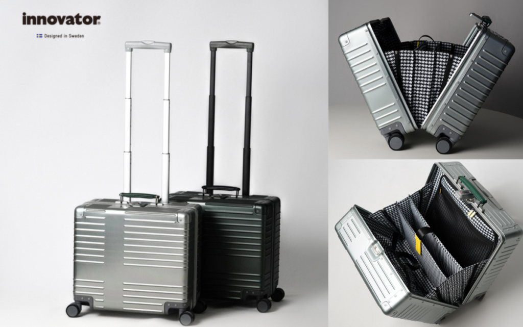 イノベーター】横型アルミスーツケースinv1611の口コミと評判は