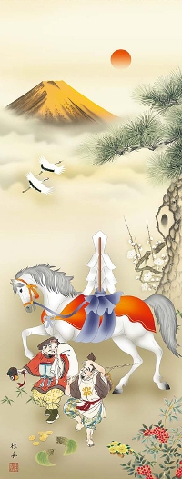 金峰開運馬 長江桂舟尺五 【うま・馬・午・干支 】！ 売れ筋ランキング