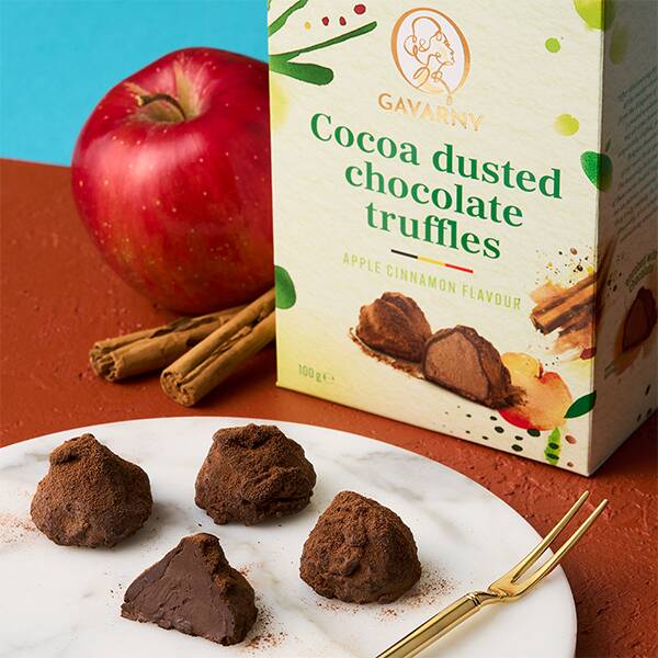 ガヴァルニー プレミアムトリュフ アップルシナモン 100g - カルディ