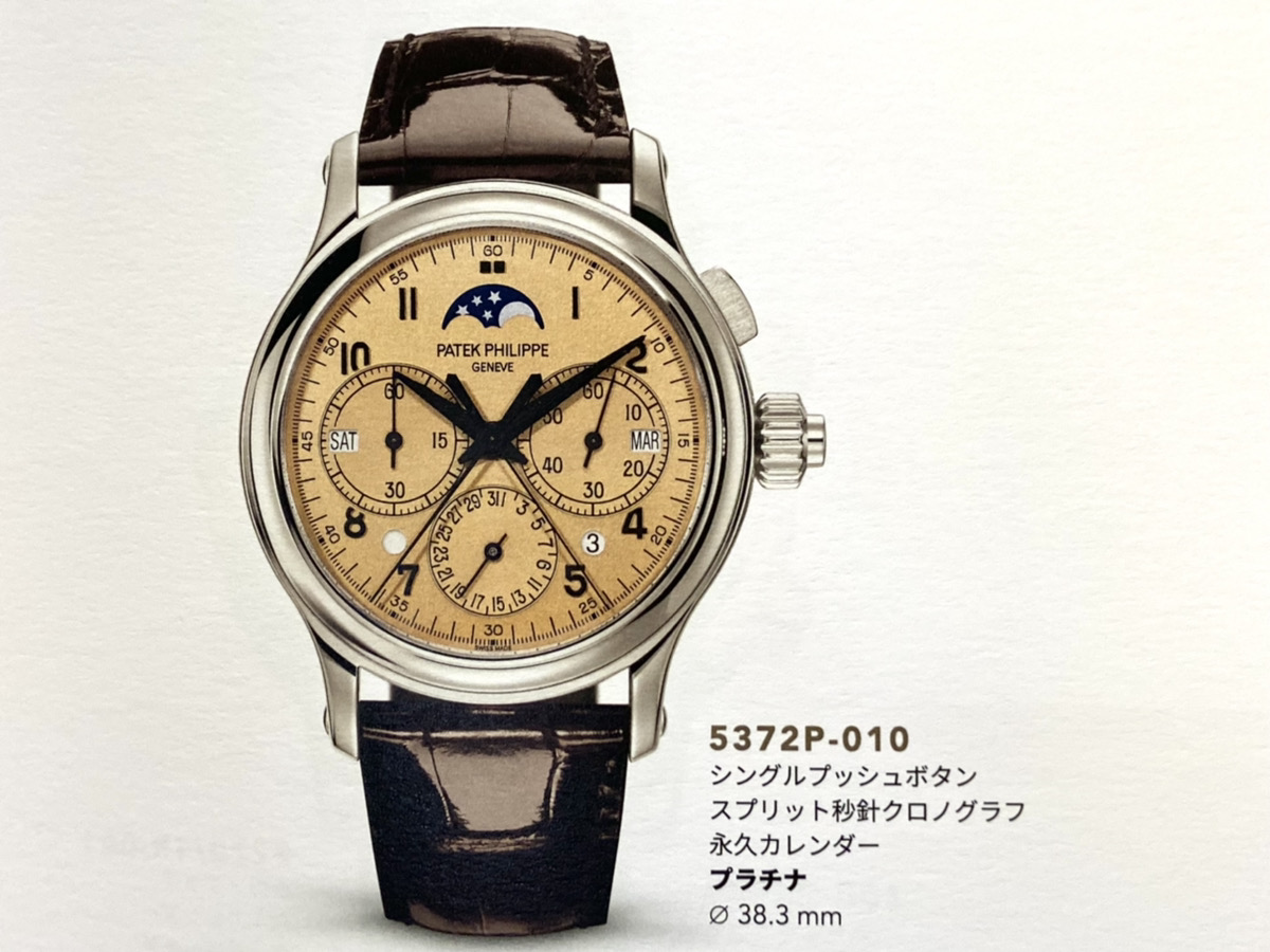 装い新たに登場したシングルプッシュボタン・スプリットセコンド