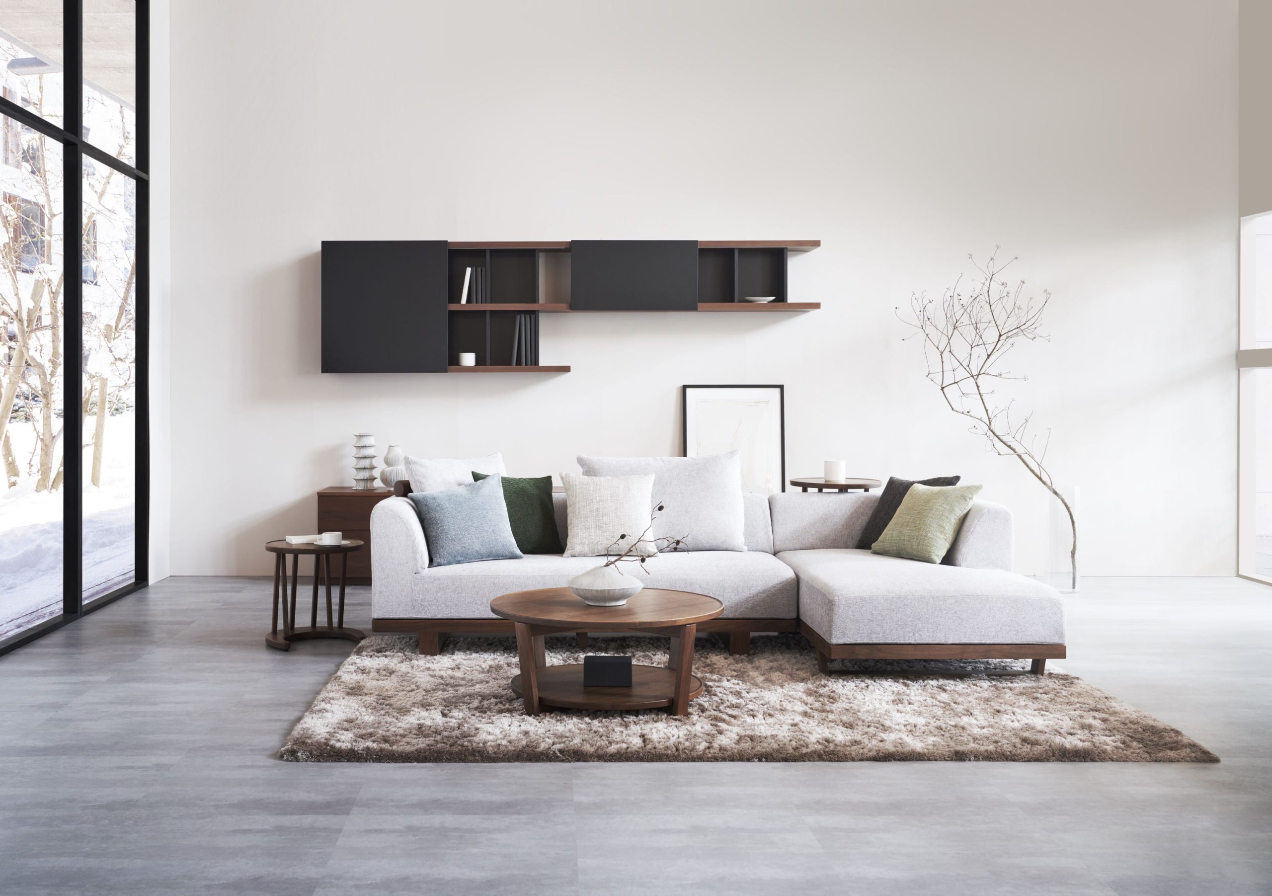 カウチ (片肘) - 国産無垢家具は飛騨高山発の家具メーカー KASHIWA