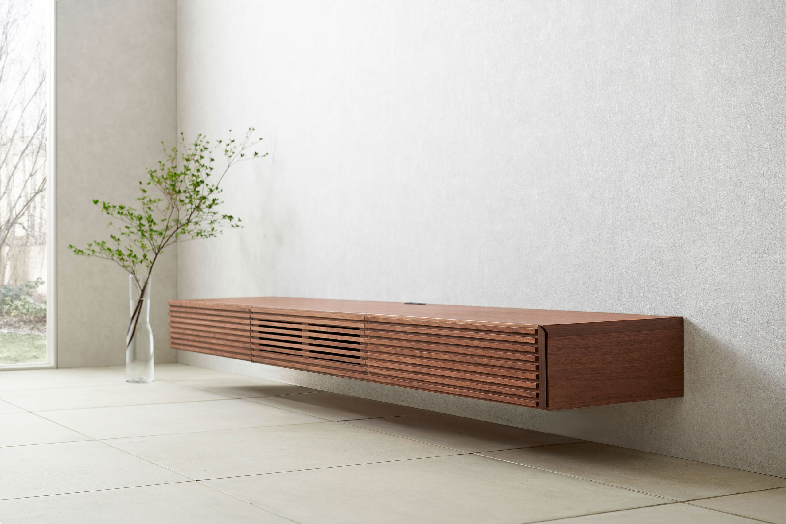 TVボード (フロートタイプ) - 国産無垢家具は飛騨高山発の家具メーカー