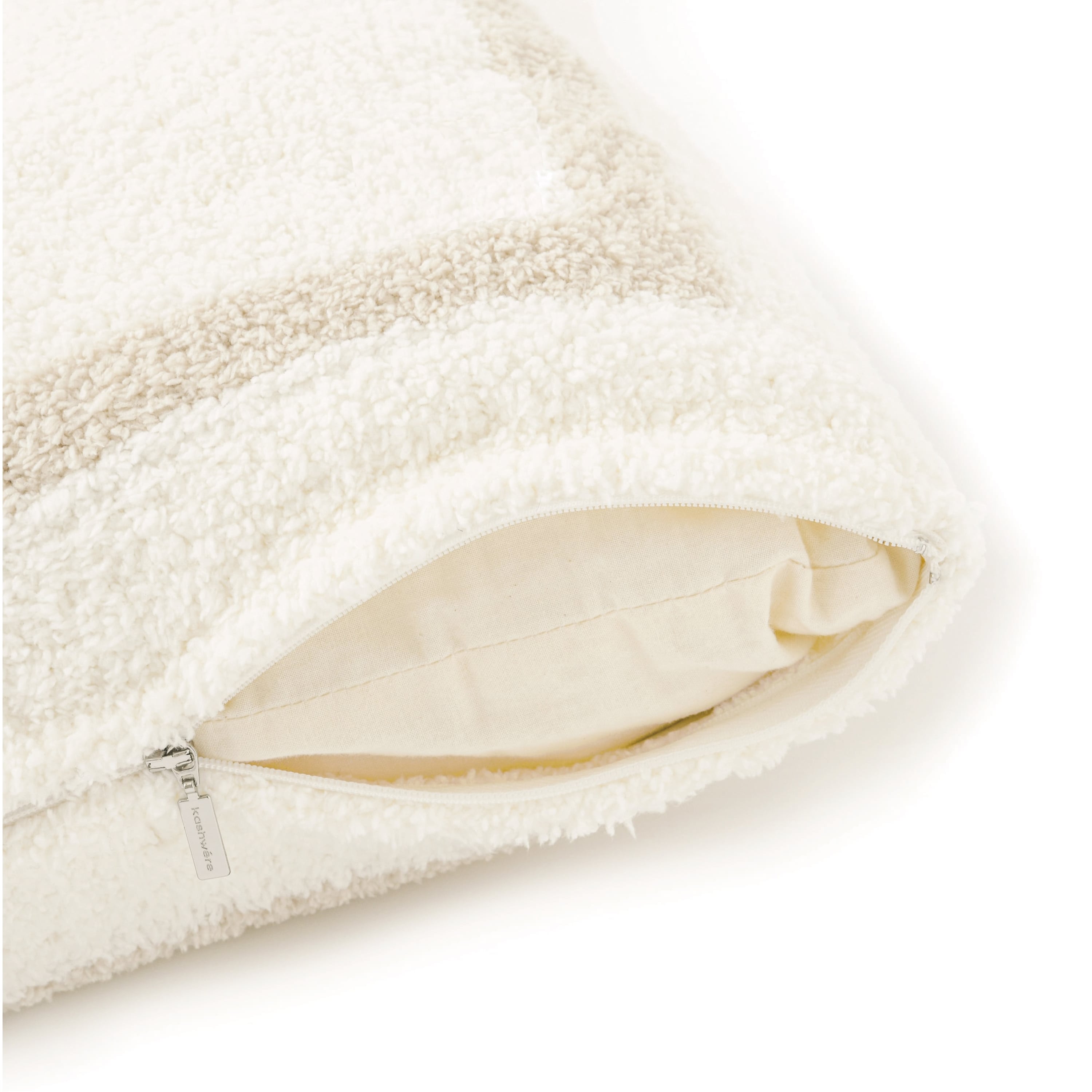 CUSHION COVER / FRAME(カバーのみ creme/beige): HOME | kashwere