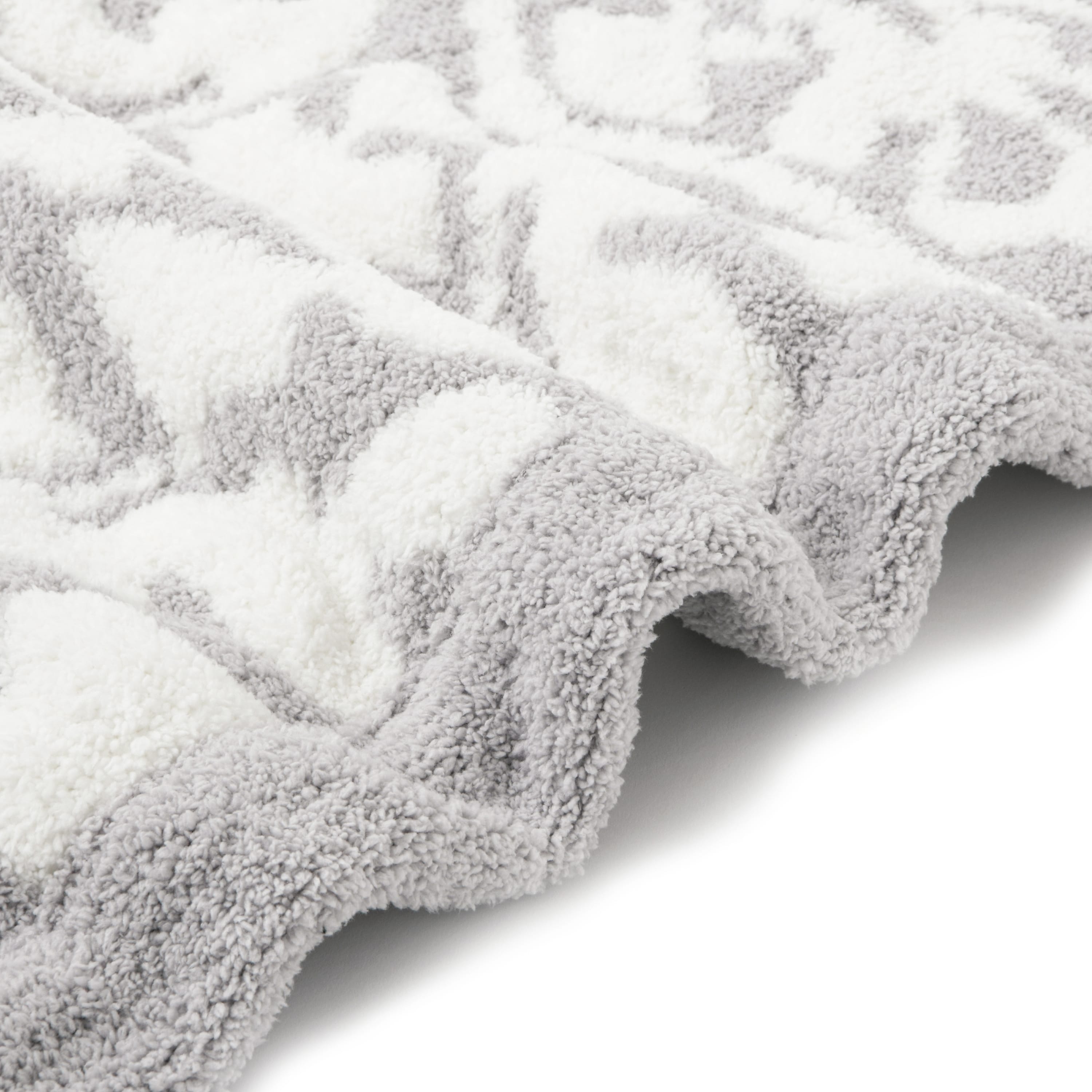 BATH MAT / DAMASK(50×80cm mist/creme): HOME | kashwere Japan