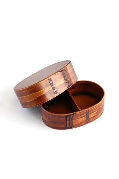 ぬし熊 / 衣別注 尾鷲わっぱ 復刻版小判型弁当箱（中）「衣 GENERAL