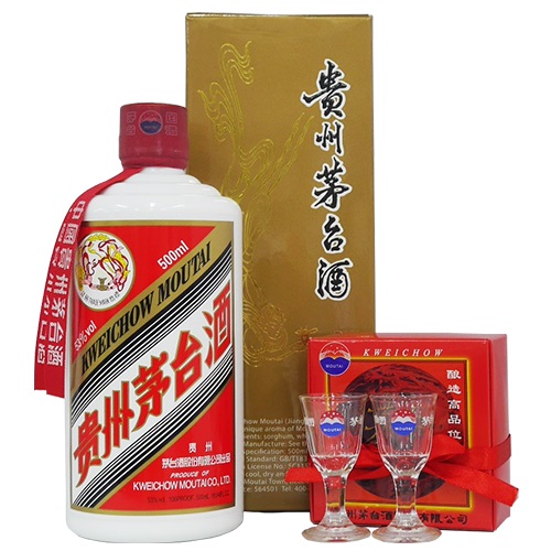 貴州茅台酒 500ml ショットグラス2個付