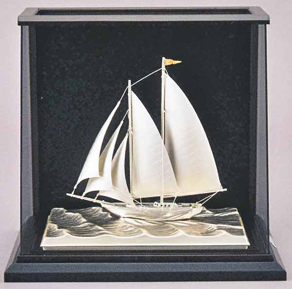スクーナーヨット | 銀製品 | 清田工芸