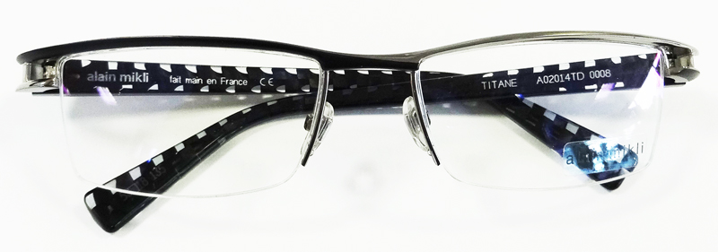 alain mikli TITAN アランミクリ・チタン メガネフレーム A02014TD