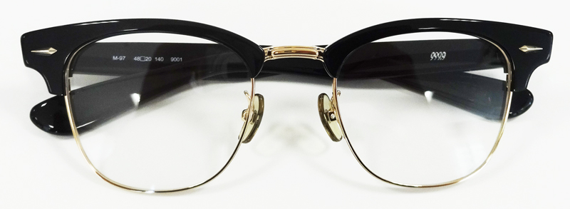 999.9(フォーナインズ)ミックスサーモントメガネフレームM-97 カラー