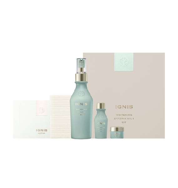 イグニス モイスチュアライジング エフフォーリア ミルク キット｜紹介