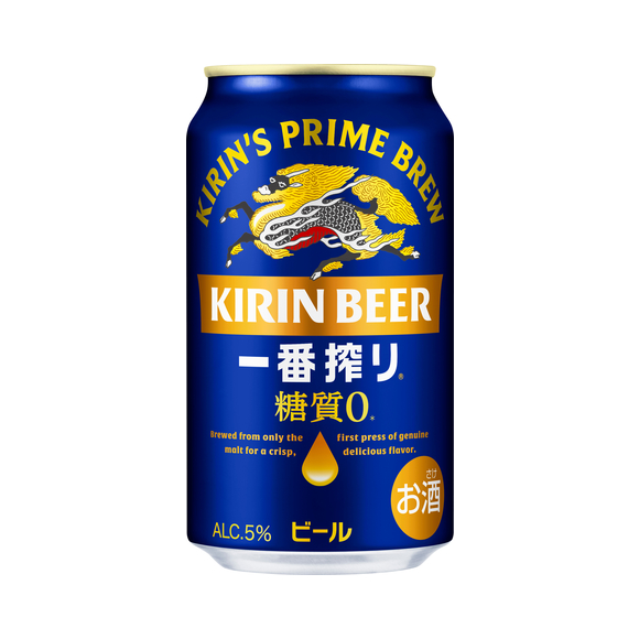 キリン一番搾り 糖質ゼロ 500ml 缶｜商品・品質情報（お酒）｜キリン