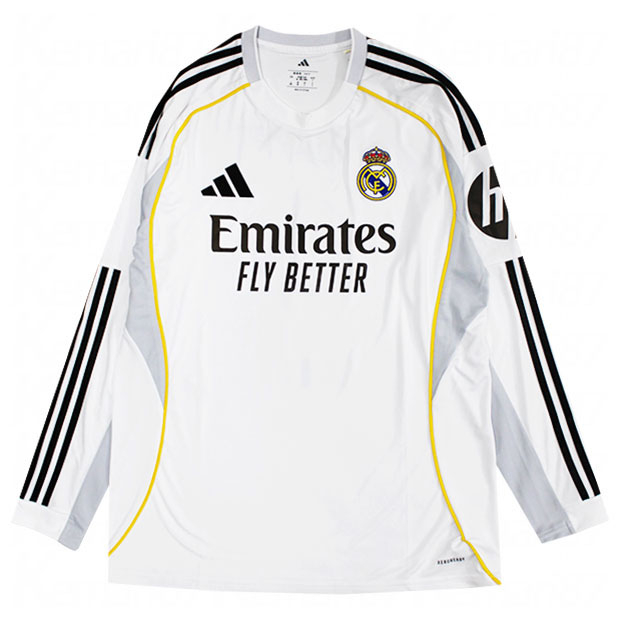 Kemari87 KISHISPO / レアルマドリッド 25-26 ホーム 長袖レプリカ